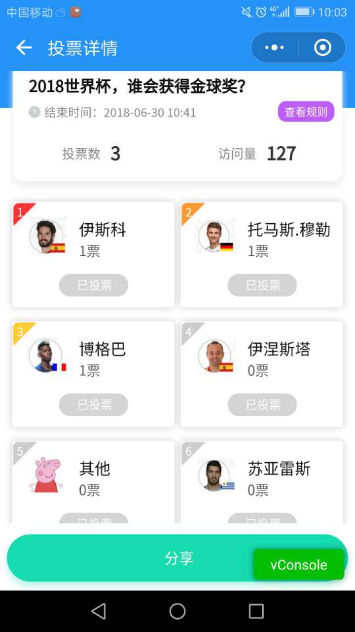 王者投票截图